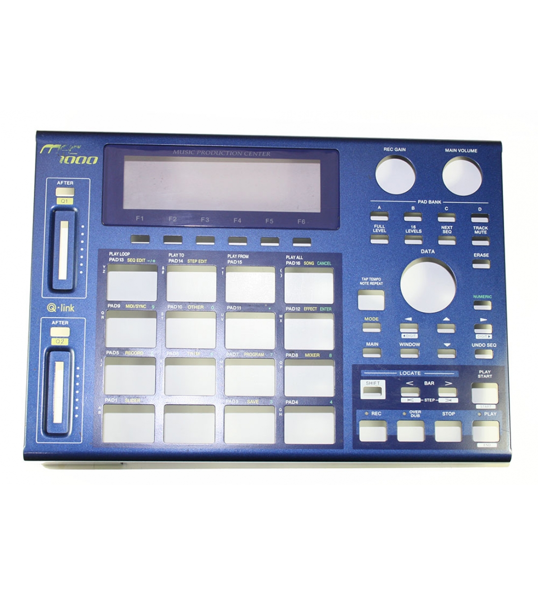 Pannello superiore in metallo, per Akai MPC1000.